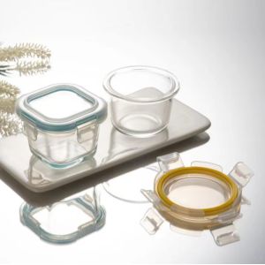 China Récipients en verre pour aliments pour bébés IKOO avec couvercles hermétiques, récipients en verre pour aliments, adaptés au congélateur pour bébés et tout-petits supplier