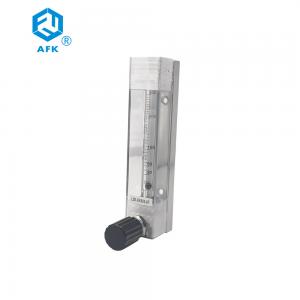 China Compact Firect Read Oil Gas Rotary Float Flow Meter Flowmeter 240 Lpm Oxygen supplier