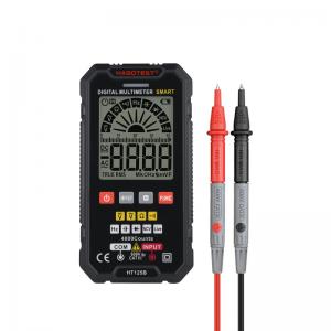 China HT125B Hand Held Digital Multimeter Analog Multimeter With TRUE RMS LCD Display supplier