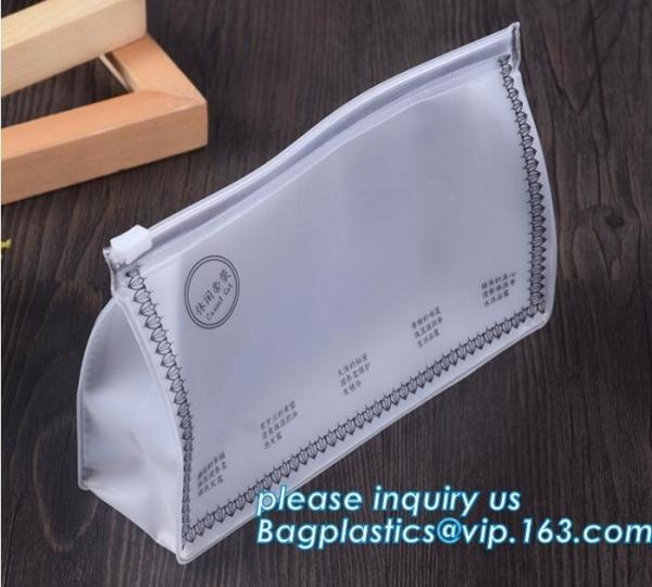 Mini Small PVC Transparent Plastic Cosmetic Organizer Bag Pouch With Zipper