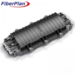China 48 Core Aerial Fiber Optic Splice Closure For Duct / Direct Buried supplier