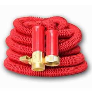 25' Expanding Hose, Strongest Expandable Garden Hose on the Planet. Solid Brass Ends,