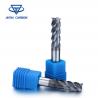 Carbide End Mill 4 Groove Cutting Tool , CNC Safety Milling Tools