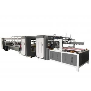 Custom Carton Die Cutting Machine 12KW Folding Gluing Machine