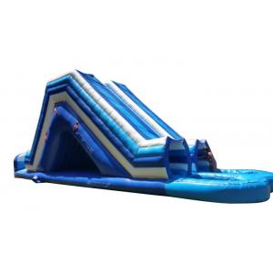 Entertainment Inflatable Tube Water Slide , Toddler Commercial Blow Up Slippery Slide