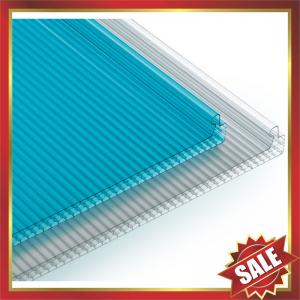 stadium airport roofing building U locking hollow polycarbonate sheet,U locking multi wall pc sheet,super durable!