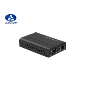 China SFP to SFP Fast Ethernet Media Converter , Gigabit Fiber To Fiber Converter supplier