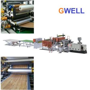 Automatic SPC Flooring Making Machine Spc Floor Extrusion Machine