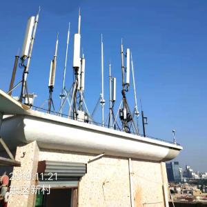 China 5m Steel 5G Roof Mounted Antenna Mast Free Standing Self Supporting supplier