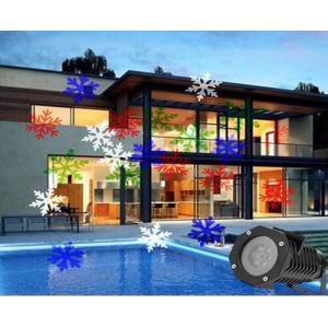 RGBW Snowflake led laser light IP65 Outdoor holiday decoration lamps