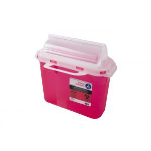 5.4 Quart Sharps Container, Sharps box, Rotor Lid, Wall mounted-WinneCare