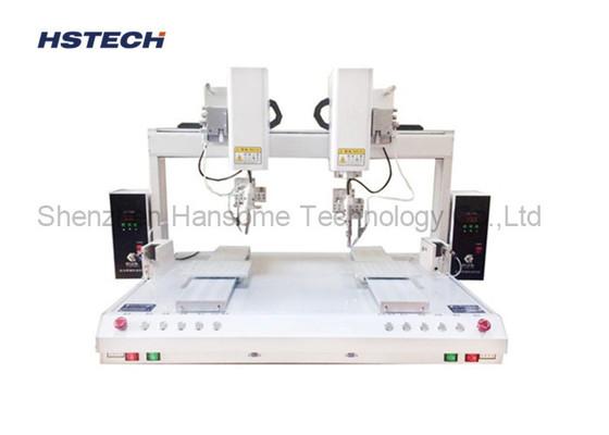 Intelligent 8 Axis Automatic Soldering Robot with Visual and Force Sensors