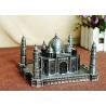 Metal Material DIY Craft Gifts World Famous Building Model India Taj Mahal