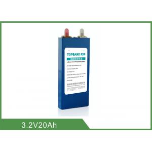 China Low Self - Discharge Rate Rechargeable Lifepo4 Battery TB-027070180D-Fe-20Ah supplier