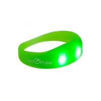 China suppliers Cheap Personalized Custom Printed off White Glow LED Concert Light up Christmas Flashing Wristbands Bracelet for sale on sale