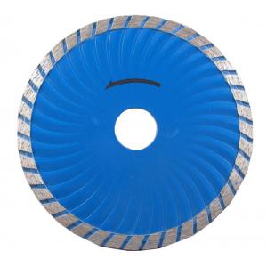 China Wave Turbo Sintered Diamond Tip Saw Blade / Diamond Cutting Disc For Concrete supplier