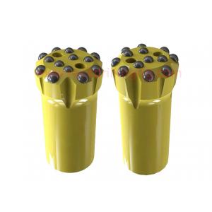 China T38 R38 Thread Hard Rock Rock Hammer Drill Bits / Bench Drilling Carbide Insert Button Bit supplier