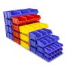 China Workshop Hanging Box Plastic Container Tool Spare Parts Storage Bins Shelves Injection Stackable Rack Divisible Organizer wholesale