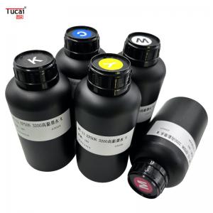 1000 Ml UV Ink High Scratch Resistance BK/CY/MG/YL/WH For Epson I3200 Printhead