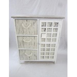 China Wooden cabinet storage box basket supplier