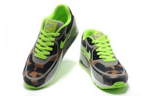 China Nike Air Max 90 Tape Fluorescent Green Grey Brown Mens Shoes Sales $62.98 on sale 