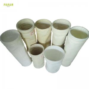 Polyester Aramid PPS Dust Collector Filter Bags Non Woven Needle Felt