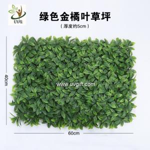 China UVG home garden plastic artificial grass turf for indoor wedding decoration GRS33 supplier