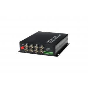 China HD SDI to Fiber Converter 4 Channel for CCTV System Optical audio receiver supplier