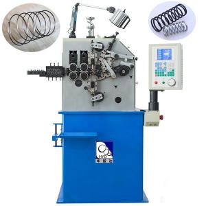 China Blue Wire Spring Making Machine 230pcs / Min Fast Speed With 100KG Decoiler supplier