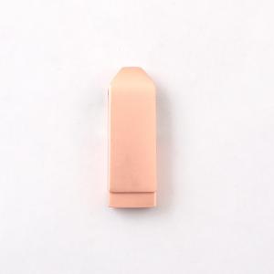 China Rose Gold Metal Color 360 Degree Twist USB Drive Uploading Data Free supplier