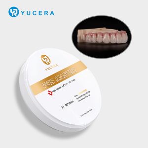 China Dental Zirconia Block Yucera Pro Master - Multilayer Design for Enhanced Durability supplier
