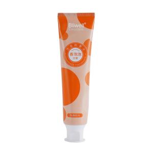 180g Bubble Orange Fruit Flavor Toothpaste Natural Perfume Tartar Prevention