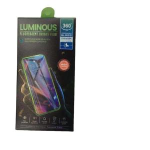 China Silicone Edge Transparent Screen Protector 3D Full Glue Luminous wholesale