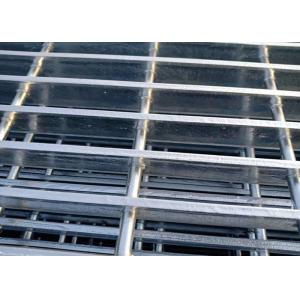 Galvanised Steel Grating For Metal Grate Flooring Round Steel Cross Bar