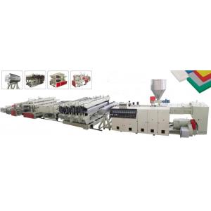 China WPC / PVC Foam Board Making Machine 380V Input Voltage ISO Approval supplier