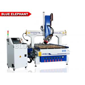 1330 furniture making machine , 4 axis cnc wood boring machine for wood , furniture , aluminum