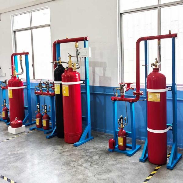 IG541 Inert Gas Fire Suppression System for Power Control Rooms