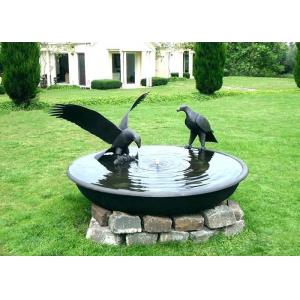 Antique Eagle Birdbath Bowl Bronze Garden Sculpture Decoration Corrosion Stability