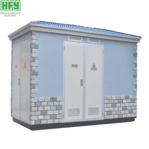 China Outdoor Electric Compact Transformer Substation 33KV 400V YB Prefabricated Substation Used In Ethiopia Uzbekistan supplier