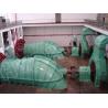 100kw - 10MW Horizontal Shaft S Type Turbine with Large Discharge , Low Water