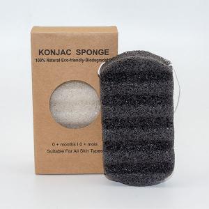 11g Konjac Wave Cleansing Sponge Skin Exfoliating Shower Sponge For Rosacea