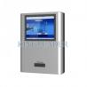 Space-saving Design Wall Mount Kiosk With Thermal Receipt Printer , TFT LCD