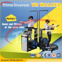 China Wonderful Full Motion Video Game 9D VR Simulator Treadmill For Shopping Park on sale