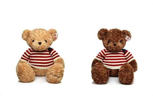 2014 Stuffed Plush Toy Sweater Teddy Bear