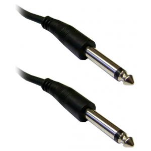 China 1/4 inch Mono Patch Cable, 1/4 Male, 6 foot guitar cable supplier