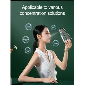 China 800mA Portable Mini Cordless Spray Facial Steamer Nano Oxygen Injection 7.4V supplier