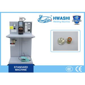 China Capacitor Discharge Table Double Spot Welding Machine For Battery Tab supplier