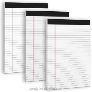 Horizontal Line Inside Pages Legal Pads for Business Correspondence