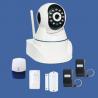 GSM alarm IP camera system supporting TCP/IP internet protocol built-in web