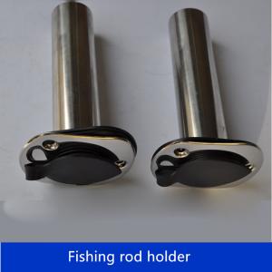 China Stainless Steel Fishing Rod Pole Holder Side Surface Mount/stainless steel fishing rod holder that used for marine supplier